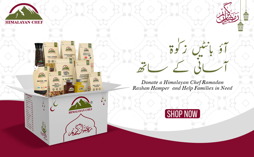Ramadan 2024: Get Your Essential Himalayan Chef Ramadan Rashan Hamper Today!