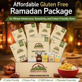 Affordable Gluten Free Ramadan Package for Wheat Intolerance, Sensitivity, and Celiac Friendly Diets