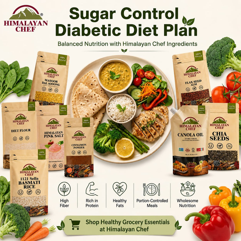 Sugar Control Diabetic Diet Plan from the Best Online Grocery Store in Pakistan