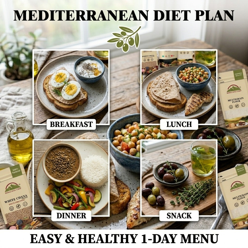 Mediterranean Diet Plan for Weight Loss & Heart Health: Simple Daily Guide
