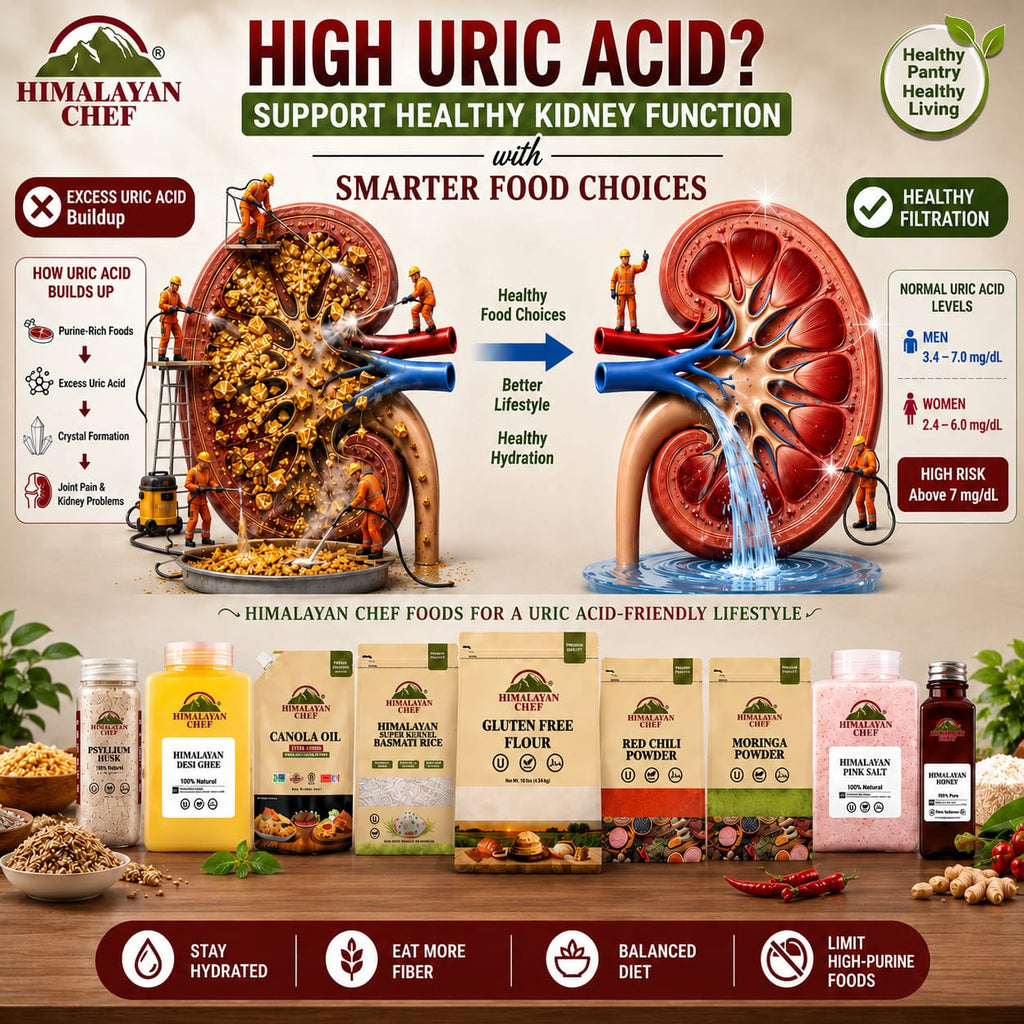 High Uric Acid Gout in Pakistan | Build Healthy Food Choices with the Best Online Grocery Store 