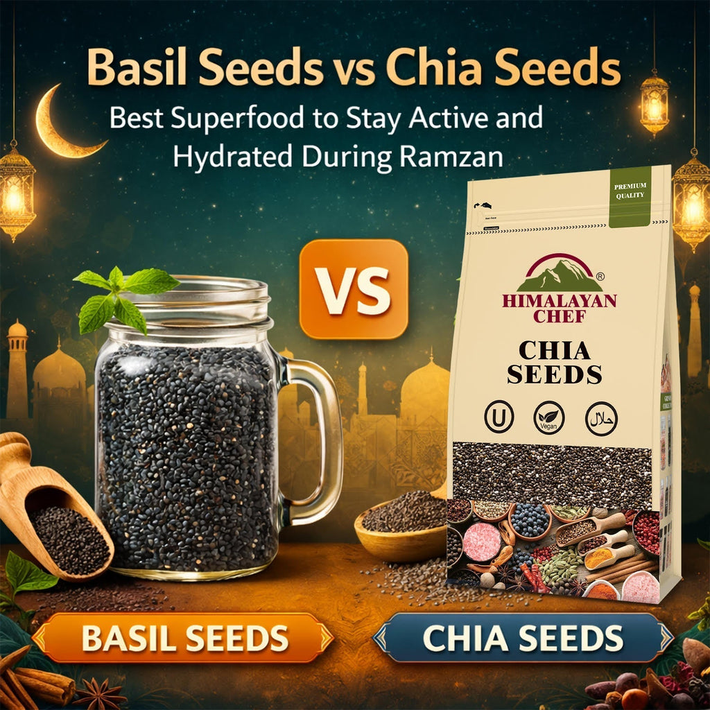 Basil Seeds vs Chia Seeds: Best Superfood to Stay Active and Hydrated During Ramzan
