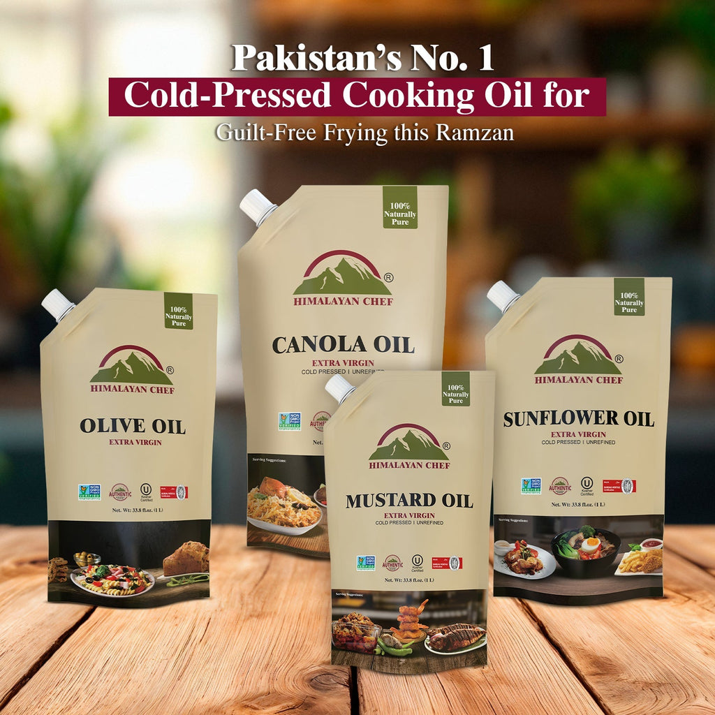 Pakistan’s No. 1 Cold-Pressed Cooking Oil for Guilt-Free Frying this Ramzan