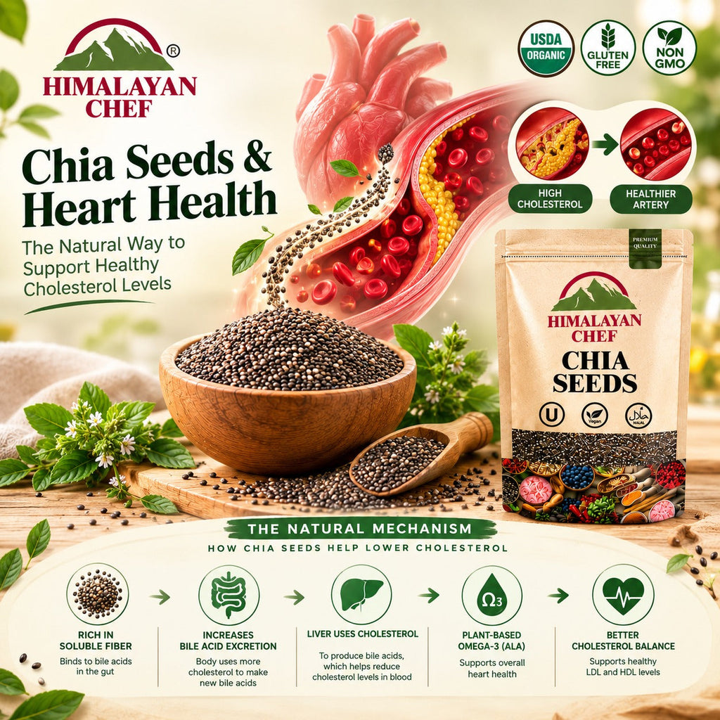 Effect of Chia Seeds on High Cholesterol Levels | Best Superfood for Heart Health in Pakistan