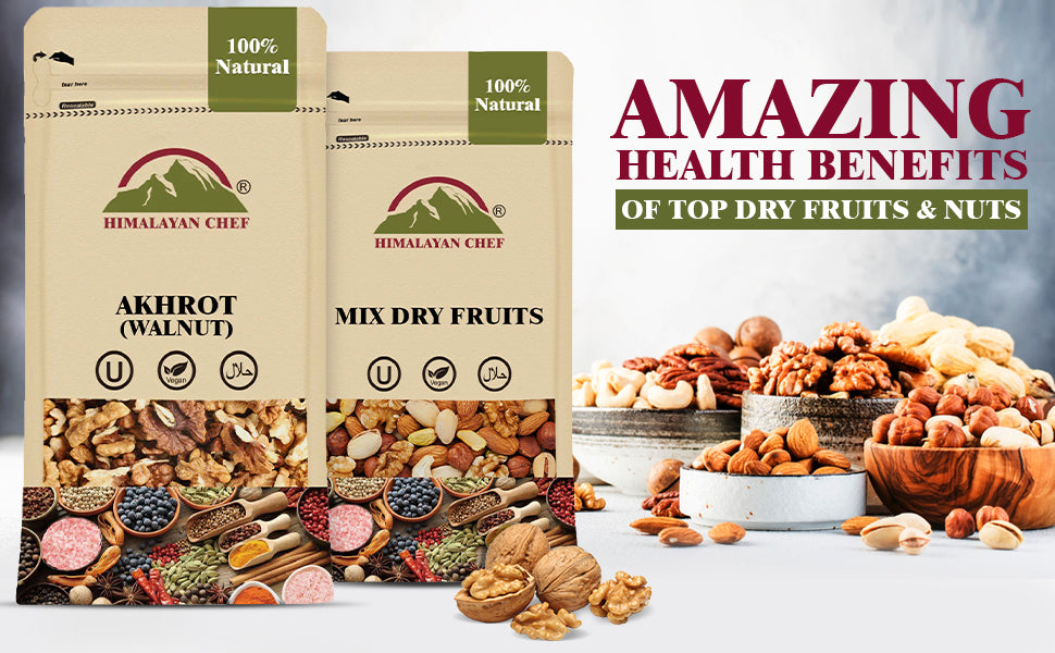 Amazing Health Benefits of Top Dry Fruits