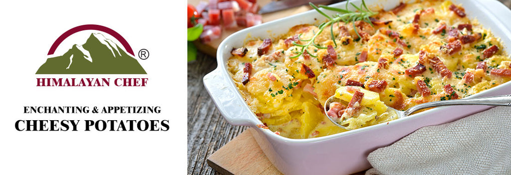 Enchanting and Appetizing Home-Made “Cheesy Potatoes”