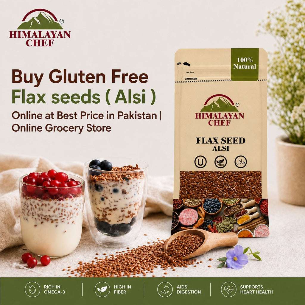 Buy Gluten Free Flax seeds ( Alsi ) Online at Best Price in Pakistan | Online Grocery Store