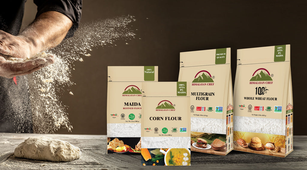 Himalayan Chef Introduces 100% Whole Ready-To-Use Flours to Make Cooking Easy, Delicious, and Incredibly Nutritious