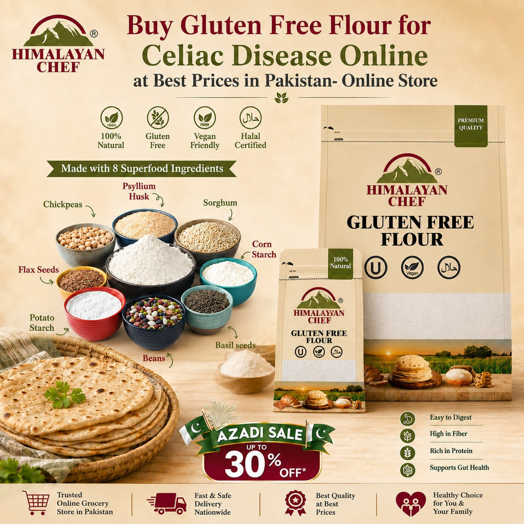 Buy Gluten Free Flour for Celiac Disease Online at Best Prices in Pakistan- Online Store