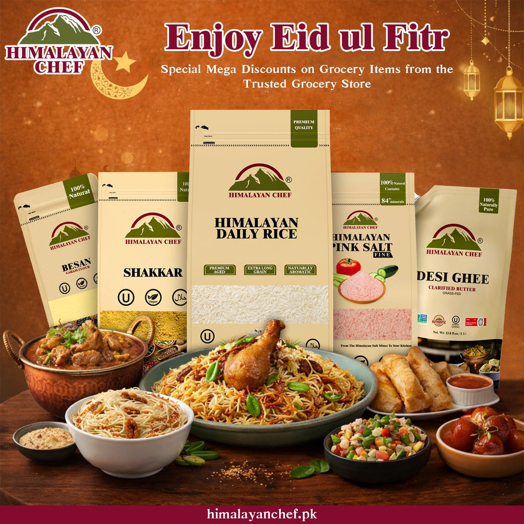 Enjoy Eid AL Fitr Special Mega Discounts on Grocery Items from the Trusted Grocery Store