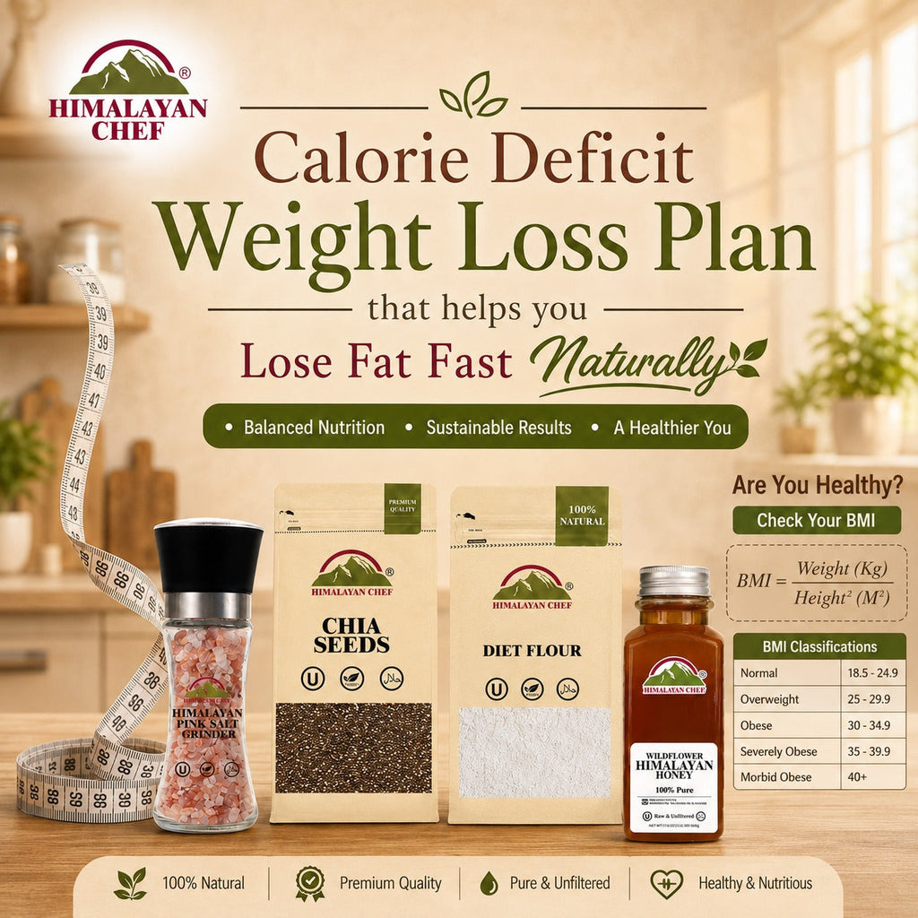 Calorie Deficit Weight Loss Diet Plan that Helps You Lose Fat Fast Naturally