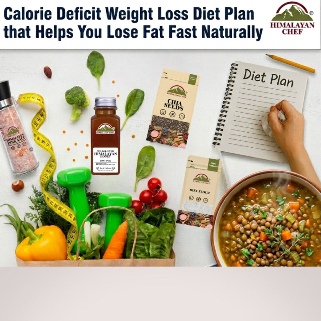 Calorie Deficit Weight Loss Diet Plan that Helps You Lose Fat Fast Naturally