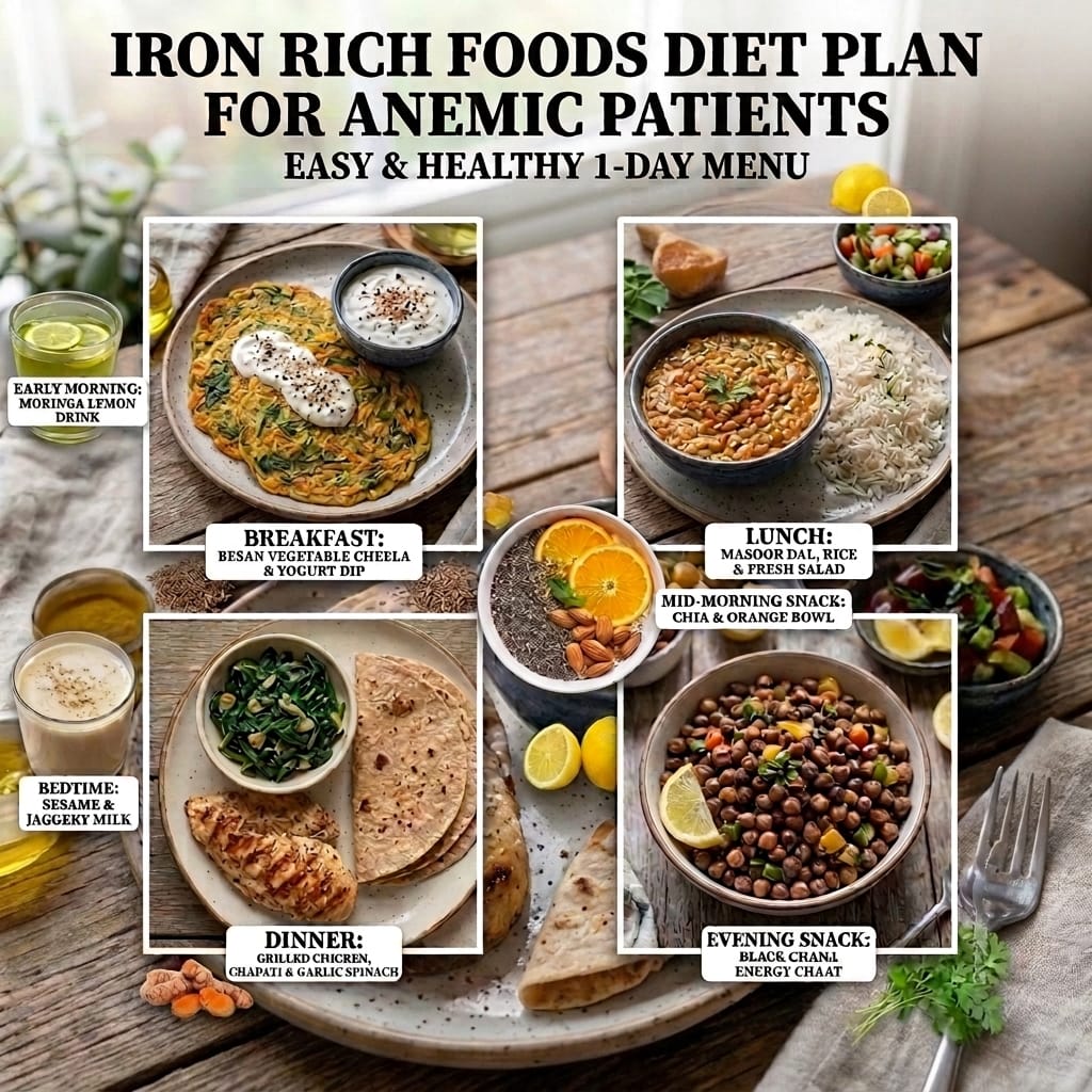 Iron Rich Foods Diet Plan for Anemic Patients from the best online grocery store in Pakistan 