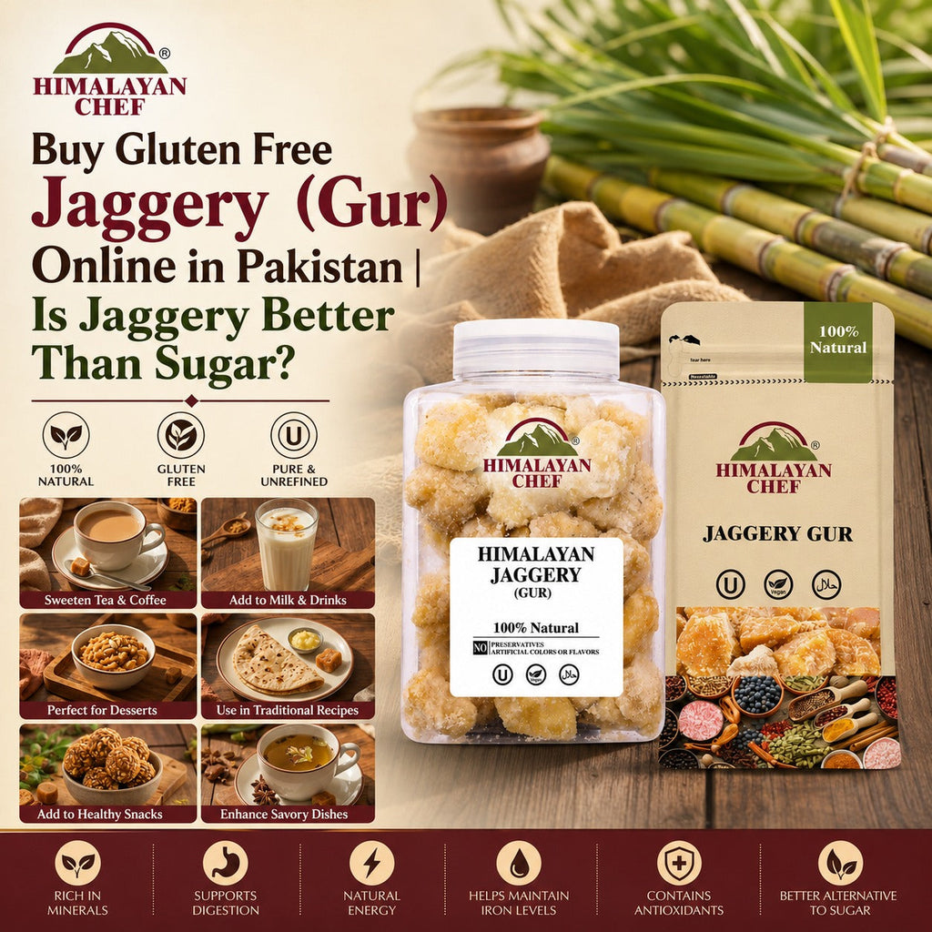 Buy Gluten Free Jaggery (Gur) Online in Pakistan | Is Jaggery Better Than Sugar?
