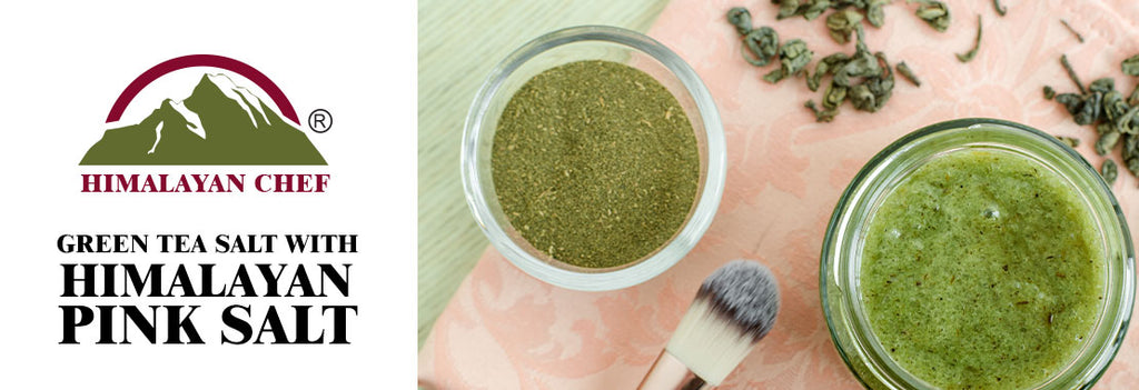 Make Green Tea Salt With Himalayan Pink Salt