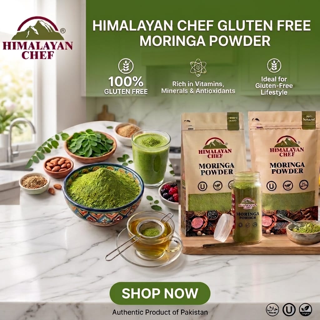Powerful Gluten Free Moringa Powder Benefits for Celiac Patients in Pakistan