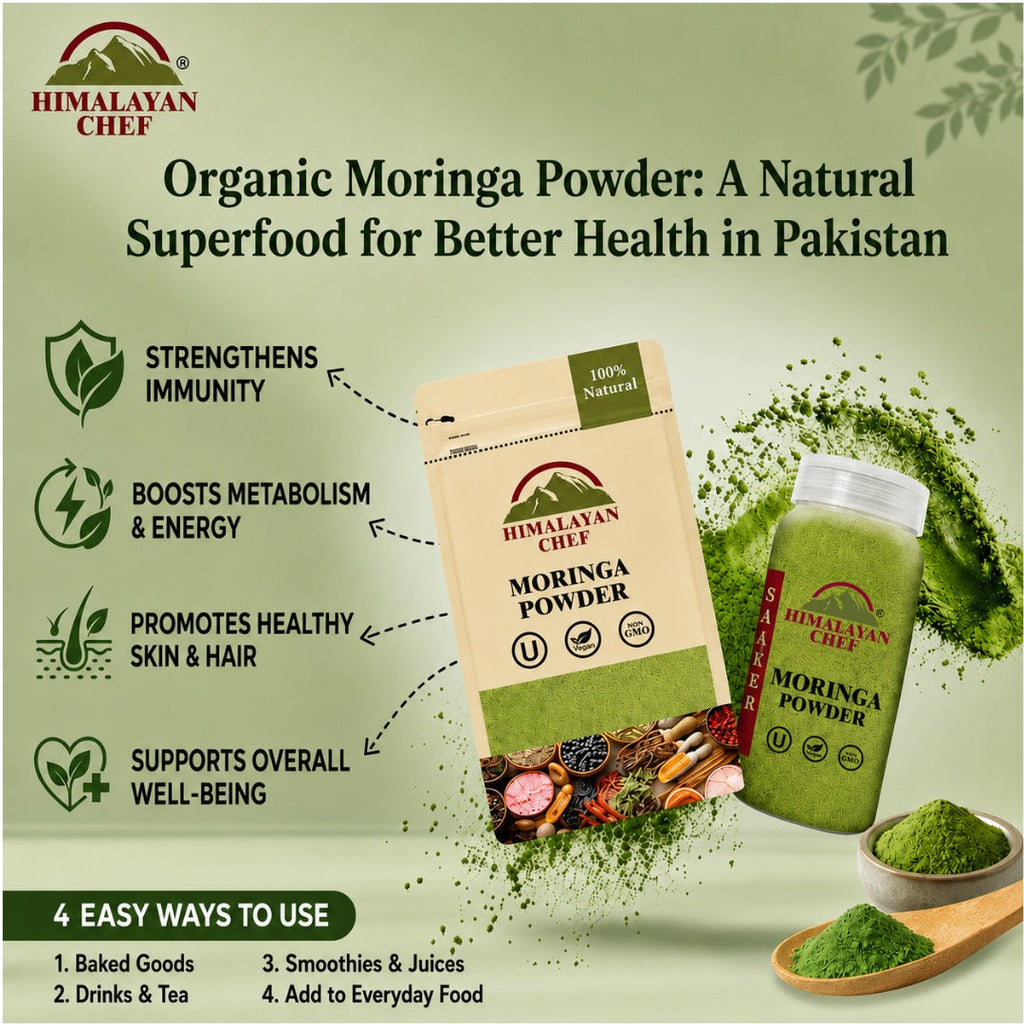 Organic Moringa Powder: A Natural Superfood for Better Health in Pakistan