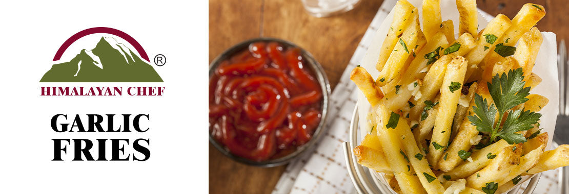 Perfect Homemade “GARLIC FRIES” – HIMALAYAN CHEF PAKISTAN