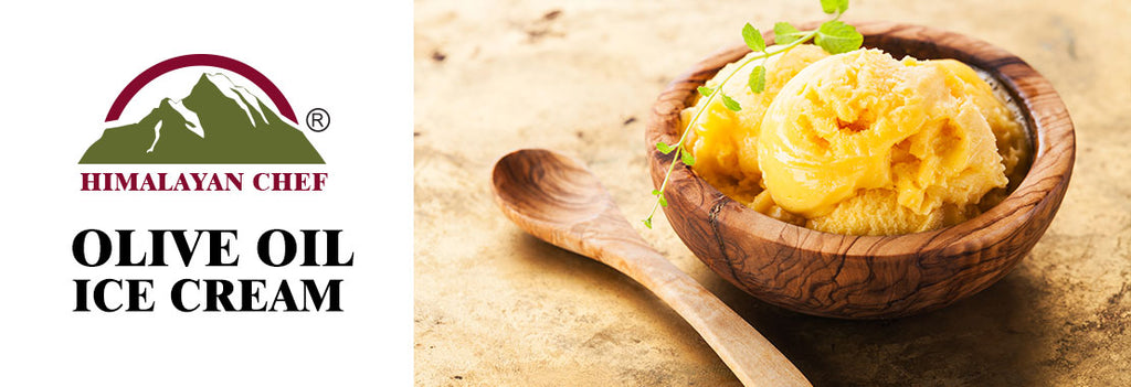 Pink Salt and Olive Oil Ice Cream Recipe