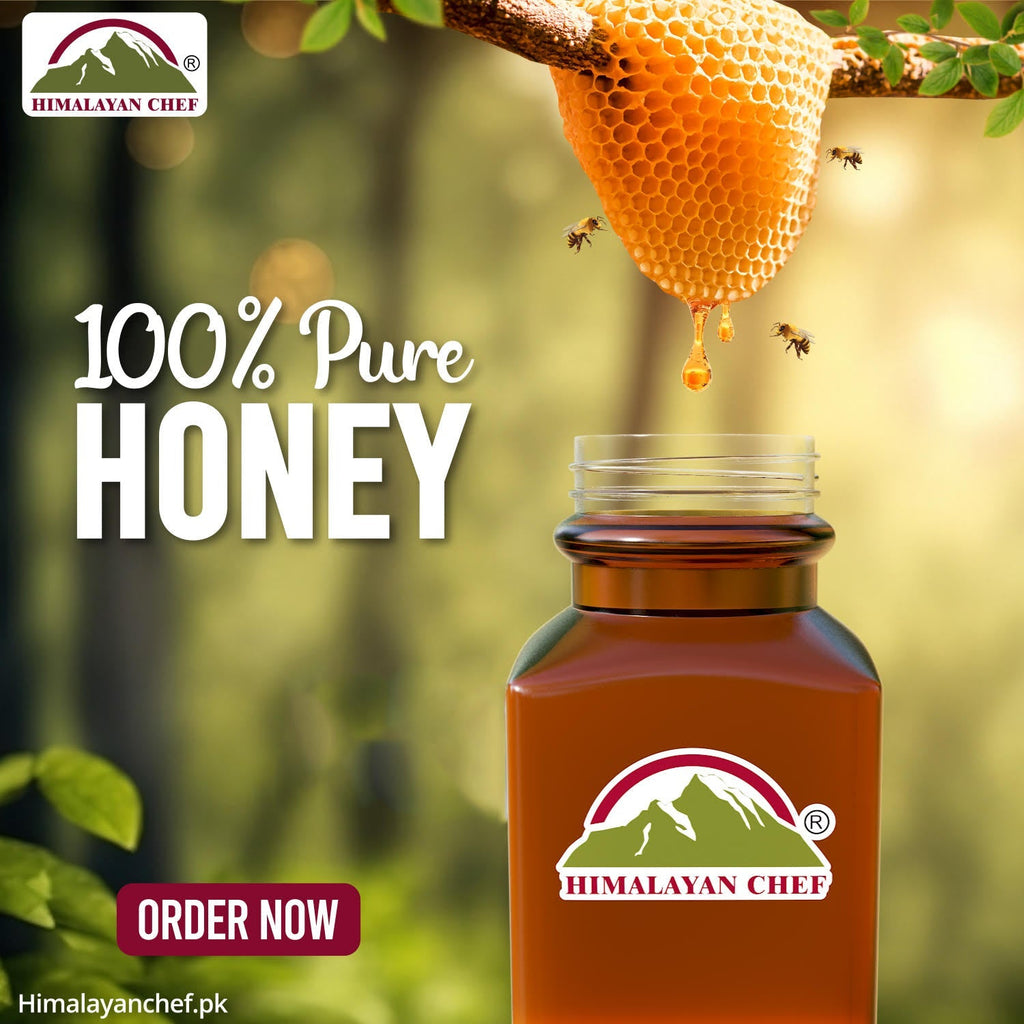 Pure Honey from Himalayan Beehives: The Healthiest Natural Sweetener