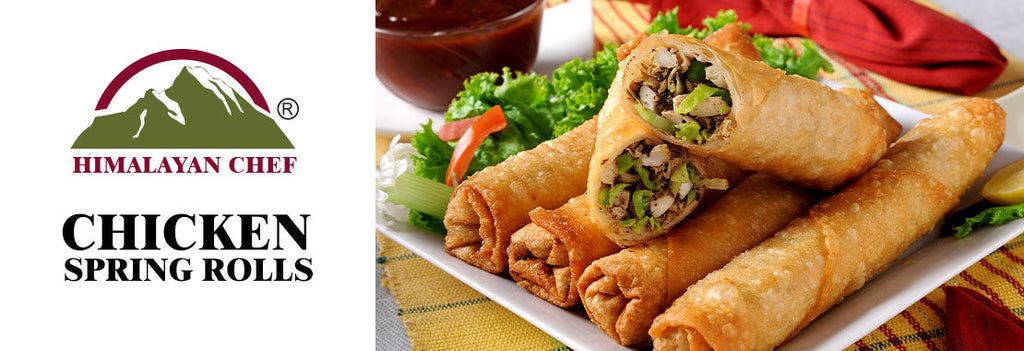 Yummy Chicken Spring Rolls