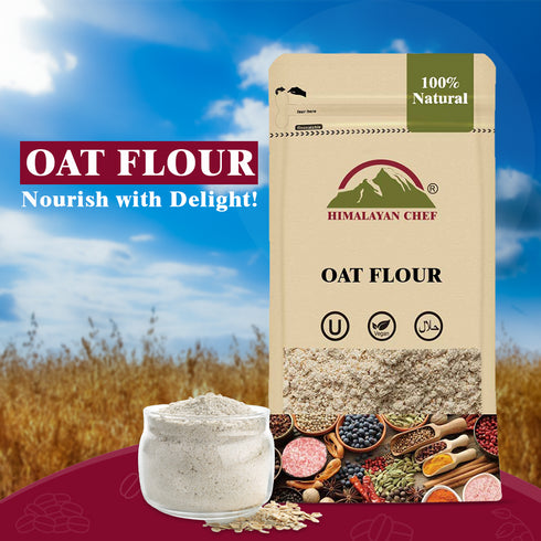 Oat Flour - 10 lbs (4500g) | Himalayan Chef