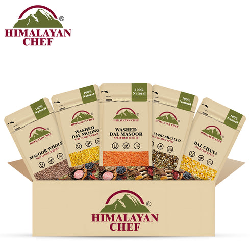 Grocery Pulses Package 1 - Pack of 5 | Himalayan Chef