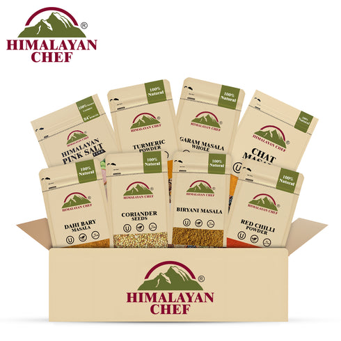 Grocery Spices Package - Pack of 8 | Himalayan Chef