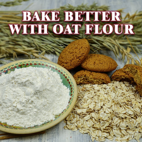 Oat Flour - 10 lbs (4500g) | Himalayan Chef
