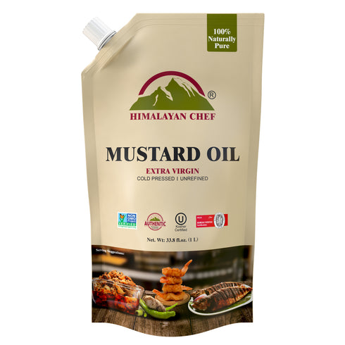 Himalayan Chef Mustard Oil - 2.2 lbs (1 Ltr)