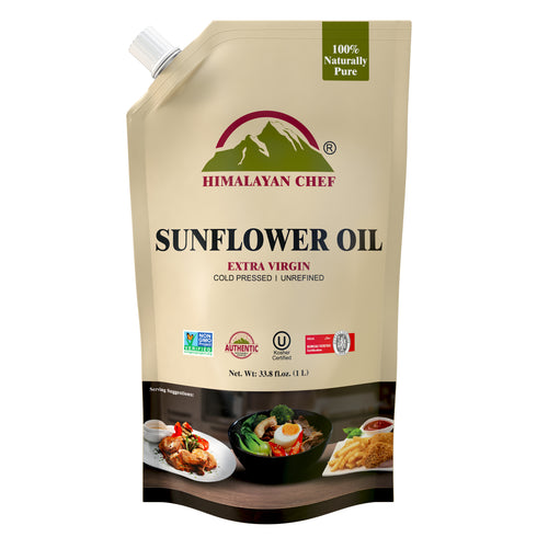 Himalayan Chef Sunflower Oil - 2.2 lbs (1 Ltr)