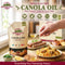 Gluten Free Canola Oil - 11 lbs (1x5 Ltr) | Unrefined Extra Virgin | Himalayan Chef