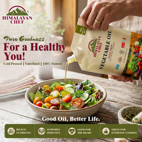 Himalayan Chef Cooking Oil Craft Bag - 2.2 lbs (1 Ltr)
