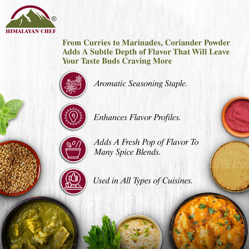 Coriander Powder - 40 lbs (18100g) | Himalayan Chef