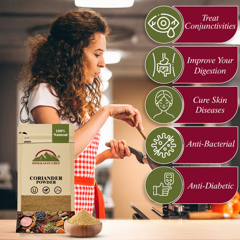 Coriander Powder - 0.22 lbs (100g) | Himalayan Chef