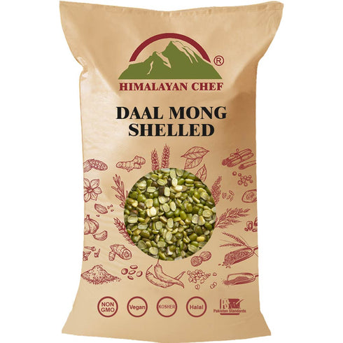 Daal Mong Shelled - 50 lbs (22700g) | Himalayan Chef