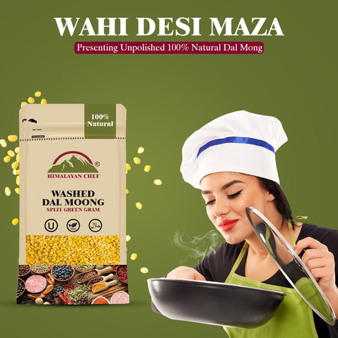 Daal Mong Washed - 1 lbs (454g) | Himalayan Chef