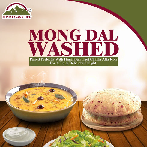 Daal Mong Washed - 1 lbs (454g) | Himalayan Chef