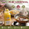 Desi Ghee Square Plastic jar - 0.66 lbs (0.3 Ltr) | Himalayan Chef