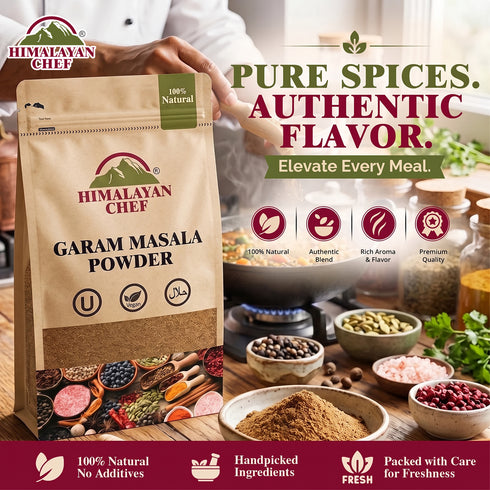 Gluten Free Garam Masala Powder - 0.22 lbs (100g) | Himalayan Chef