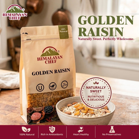 Golden Raisin - 0.5 lbs (227g) | Himalayan Chef