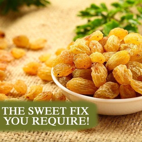 Golden Raisin (Kishmish) - 0.2 lbs (100g) | Himalayan Chef