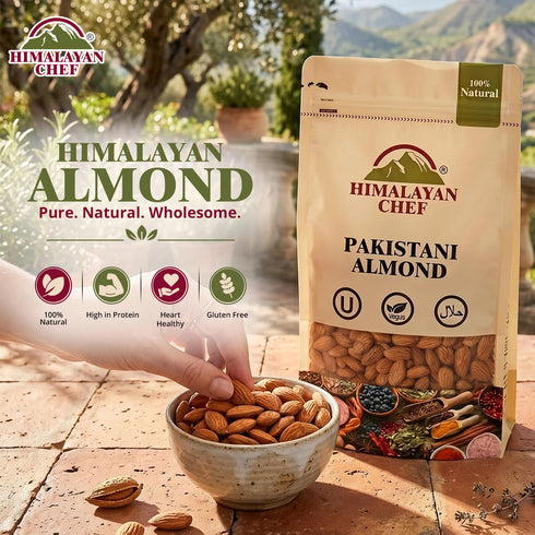 Himalayan Almond - 0.2 lbs (100g) | Himalayan Chef