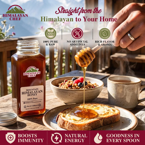 Himalayan Honey - 1 lbs (480g) | Himalayan Chef