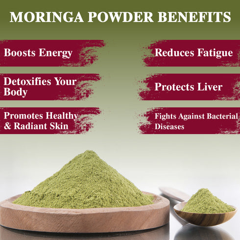 Organic Moringa Powder - 100g | Himalayan Chef