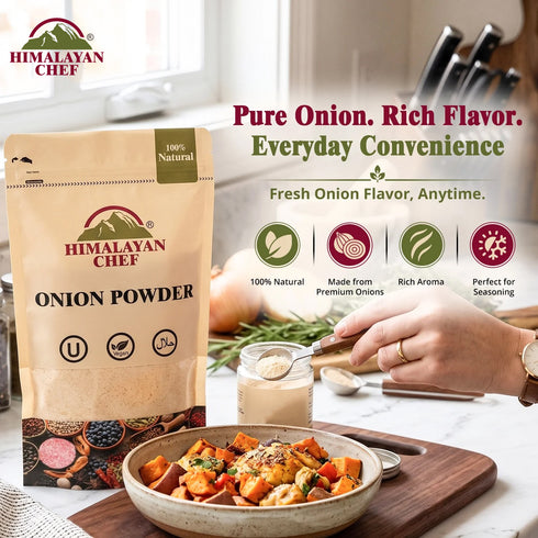 Gluten Free Onion Powder - 0.22 lbs (100g) | Himalayan Chef