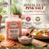 Gluten Free Pink Salt Coarse Large Plastic Jar - 5 lbs (2268g) | Himalayan Chef