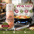 Gluten Free Pink Salt Coarse Small Glass Grinder - 0.26 lbs (120g) | Himalayan Chef