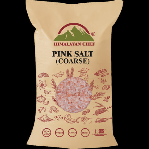 Pink Salt Coarse - 22.7 kg | Himalayan Chef