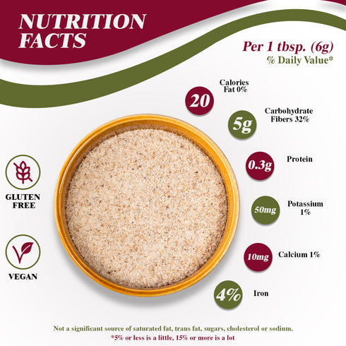 Psyllium Husk Ground - 100g | Himalayan Chef